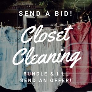Help me clear my closet!